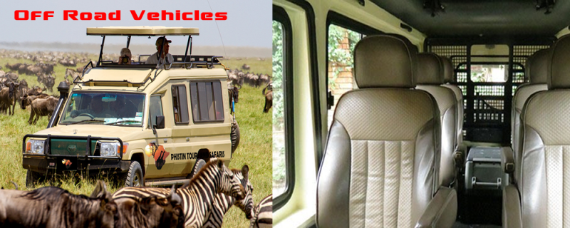 Phistins Tours and Safaris Tour Vehicle
